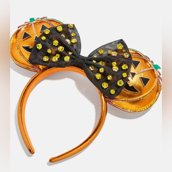 24HR DROP ⬇️ BaubleBar X Disney pumpkin rhinestone Minnie ears
